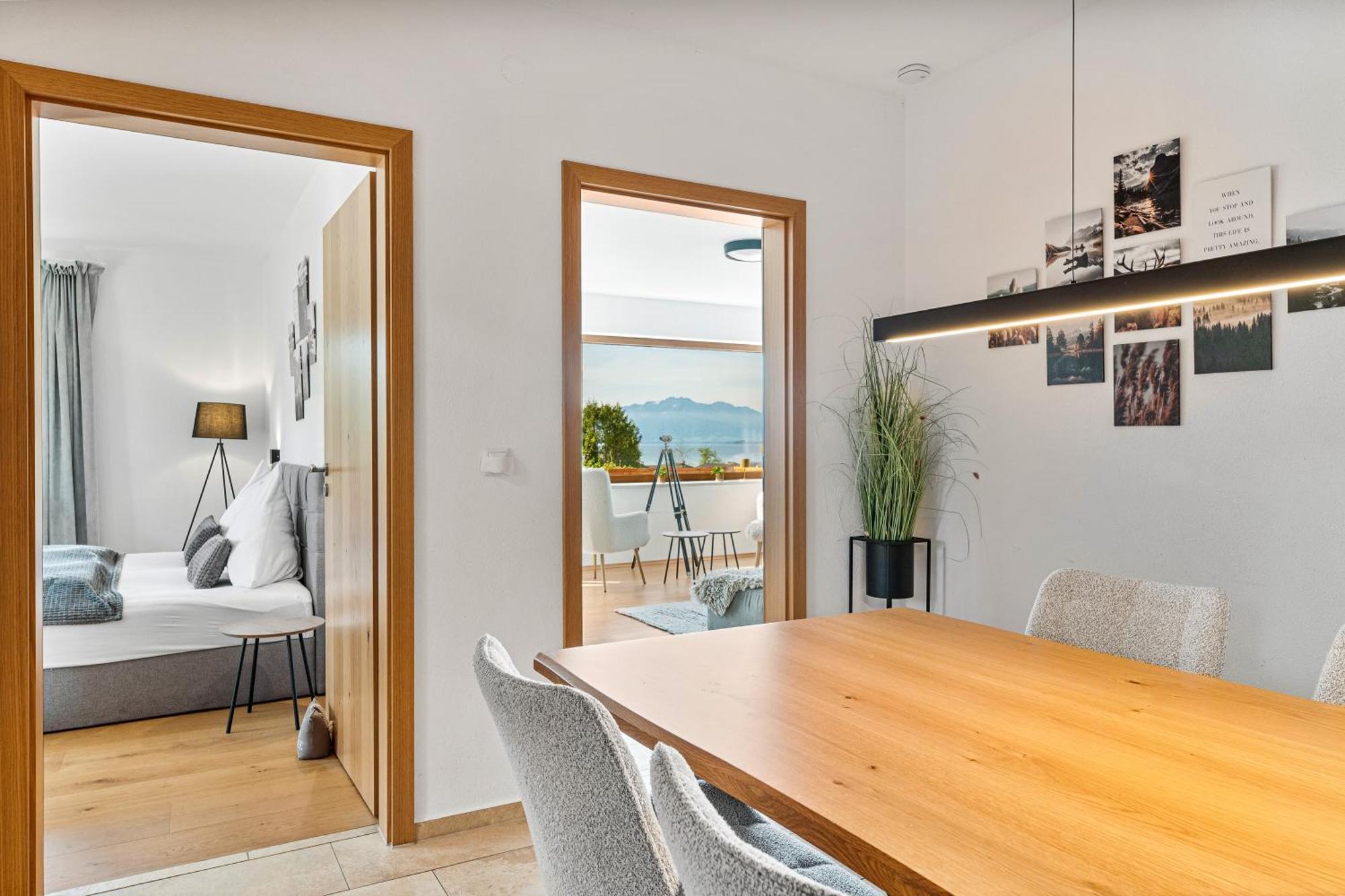 Chalet Am See - Seeblick Bergblick Modern Charmant Neu Seeon-Seebruck Luaran gambar